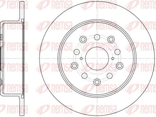 Kawe 6752 00 - Disque de frein cwaw.fr