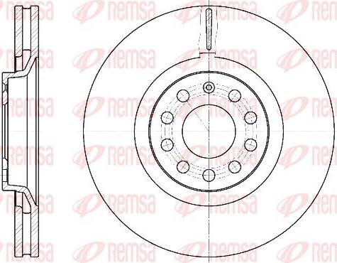 Kawe 6730 10 - Disque de frein cwaw.fr