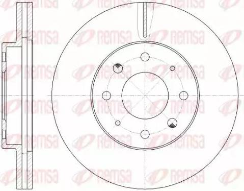 Kawe 6775 10 - Disque de frein cwaw.fr