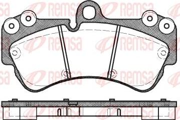 Kawe 0994 00 - Kit de plaquettes de frein, frein à disque cwaw.fr