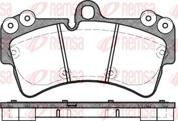 Kawe 0995 00 - Kit de plaquettes de frein, frein à disque cwaw.fr