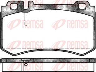 Kawe 0993 00 - Kit de plaquettes de frein, frein à disque cwaw.fr