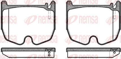 Kawe 0992 00 - Kit de plaquettes de frein, frein à disque cwaw.fr