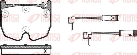 Kawe 0992 02 - Kit de plaquettes de frein, frein à disque cwaw.fr