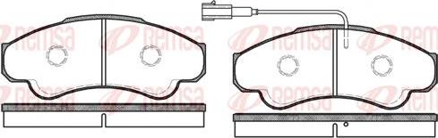 Kawe 0959 01 - Kit de plaquettes de frein, frein à disque cwaw.fr