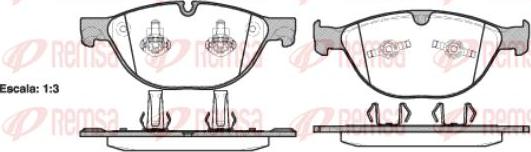 Kawe 0958 30 - Kit de plaquettes de frein, frein à disque cwaw.fr