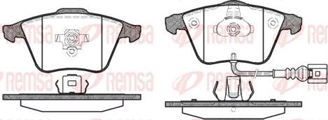 Kawe 0964 32 - Kit de plaquettes de frein, frein à disque cwaw.fr