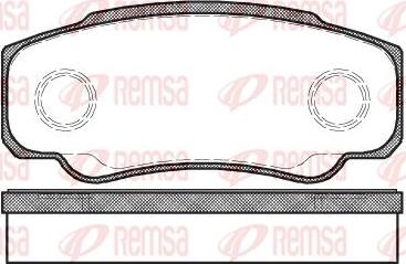 Kawe 0961 00 - Kit de plaquettes de frein, frein à disque cwaw.fr