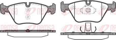 Kawe 0963 00 - Kit de plaquettes de frein, frein à disque cwaw.fr