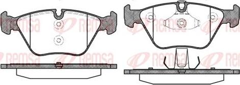 Kawe 0963 10 - Kit de plaquettes de frein, frein à disque cwaw.fr