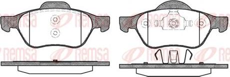 Kawe 0962 00 - Kit de plaquettes de frein, frein à disque cwaw.fr