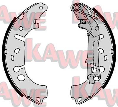 Kawe 09100 - Jeu de mâchoires de frein cwaw.fr