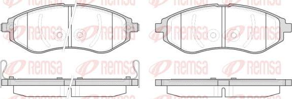 Kawe 0986 02 - Kit de plaquettes de frein, frein à disque cwaw.fr