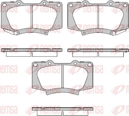 Kawe 0988 22 - Kit de plaquettes de frein, frein à disque cwaw.fr