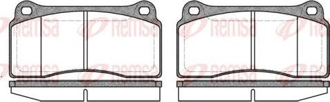 Kawe 0983 00 - Kit de plaquettes de frein, frein à disque cwaw.fr