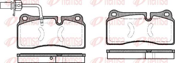 Kawe 0983 11 - Kit de plaquettes de frein, frein à disque cwaw.fr