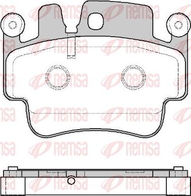 Kawe 0982 00 - Kit de plaquettes de frein, frein à disque cwaw.fr