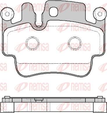 Kawe 0982 10 - Kit de plaquettes de frein, frein à disque cwaw.fr