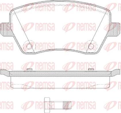 Kawe 0987 22 - Kit de plaquettes de frein, frein à disque cwaw.fr