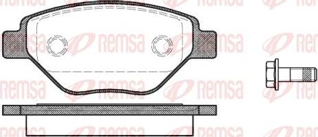 Kawe 0977 00 - Kit de plaquettes de frein, frein à disque cwaw.fr