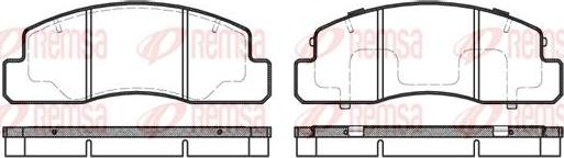 Kawe 0495 00 - Kit de plaquettes de frein, frein à disque cwaw.fr