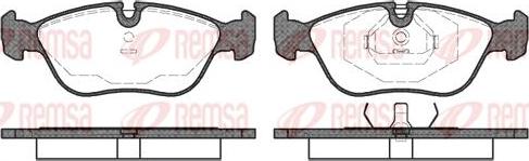 Kawe 0446 00 - Kit de plaquettes de frein, frein à disque cwaw.fr