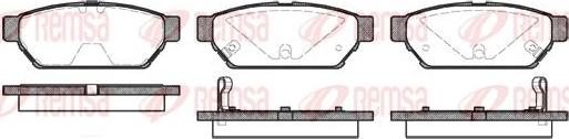 Kawe 0440 02 - Kit de plaquettes de frein, frein à disque cwaw.fr