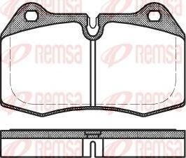 Kawe 0441 00 - Kit de plaquettes de frein, frein à disque cwaw.fr