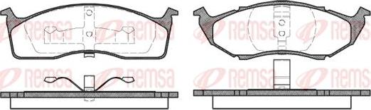 Kawe 0447 00 - Kit de plaquettes de frein, frein à disque cwaw.fr