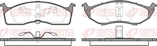 Kawe 0447 20 - Kit de plaquettes de frein, frein à disque cwaw.fr