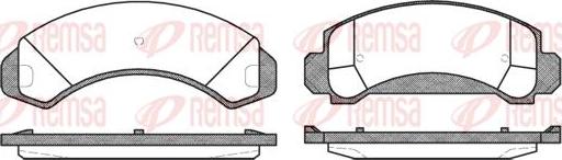 Kawe 0454 00 - Kit de plaquettes de frein, frein à disque cwaw.fr