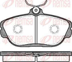 Kawe 0453 00 - Kit de plaquettes de frein, frein à disque cwaw.fr