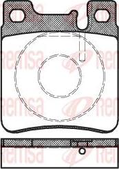 Kawe 0407 00 - Kit de plaquettes de frein, frein à disque cwaw.fr