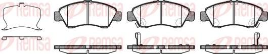 Kawe 0419 22 - Kit de plaquettes de frein, frein à disque cwaw.fr