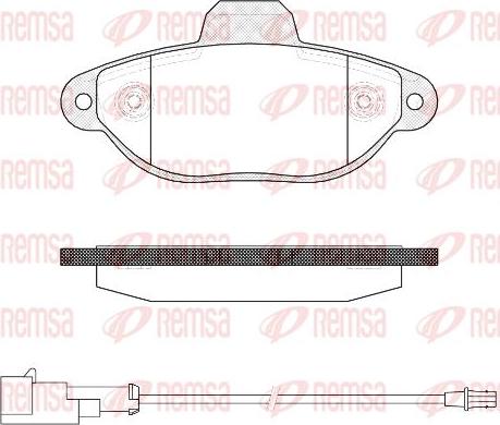 Kawe 0414 22 - Kit de plaquettes de frein, frein à disque cwaw.fr