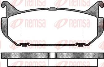 Kawe 0416 00 - Kit de plaquettes de frein, frein à disque cwaw.fr