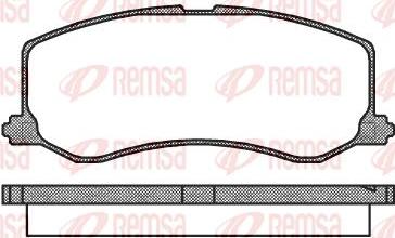 Kawe 0410 00 - Kit de plaquettes de frein, frein à disque cwaw.fr