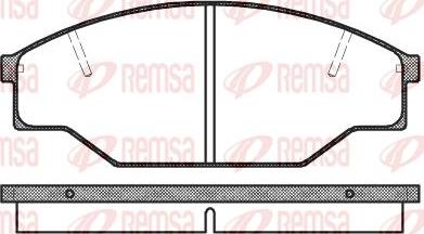 Kawe 0412 00 - Kit de plaquettes de frein, frein à disque cwaw.fr