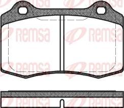 Kawe 0434 30 - Kit de plaquettes de frein, frein à disque cwaw.fr