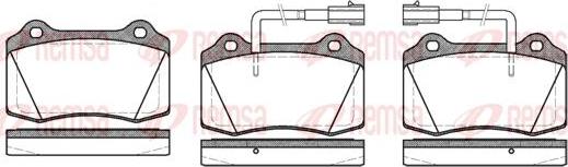 Kawe 0434 32 - Kit de plaquettes de frein, frein à disque cwaw.fr