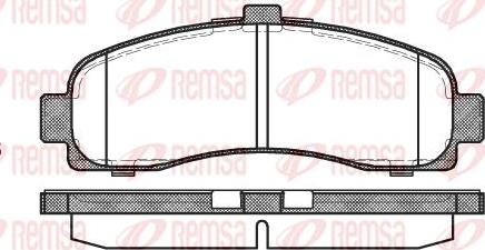 Kawe 0431 10 - Kit de plaquettes de frein, frein à disque cwaw.fr