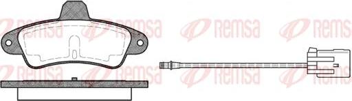 Kawe 0433 02 - Kit de plaquettes de frein, frein à disque cwaw.fr