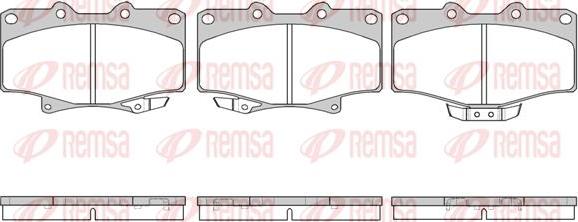 Kawe 0429 14 - Kit de plaquettes de frein, frein à disque cwaw.fr