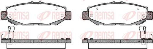 Kawe 0424 04 - Kit de plaquettes de frein, frein à disque cwaw.fr