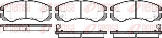 Kawe 0425 02 - Kit de plaquettes de frein, frein à disque cwaw.fr