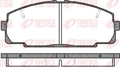 Kawe 0421 20 - Kit de plaquettes de frein, frein à disque cwaw.fr