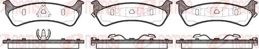 Kawe 0470 02 - Kit de plaquettes de frein, frein à disque cwaw.fr