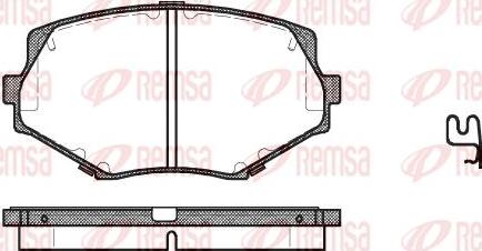 Kawe 0478 02 - Kit de plaquettes de frein, frein à disque cwaw.fr