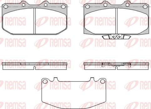 Kawe 0599 32 - Kit de plaquettes de frein, frein à disque cwaw.fr