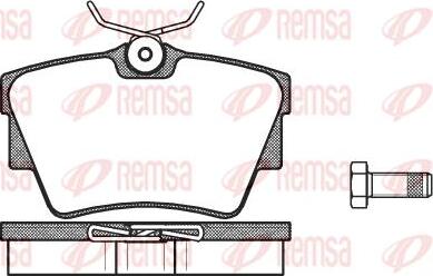 Kawe 0591 30 - Kit de plaquettes de frein, frein à disque cwaw.fr